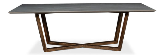 Double Pedestal Dining Table
