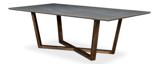Double Pedestal Dining Table