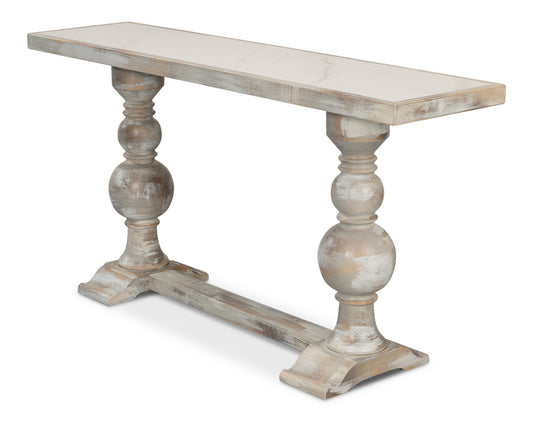 Stacy Double Pedestal Console