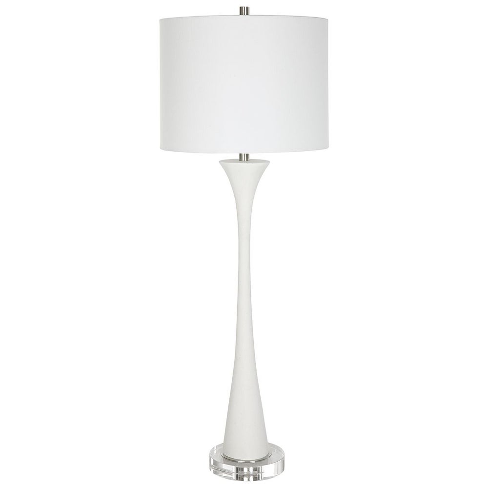 Fountain Buffet Lamp, White