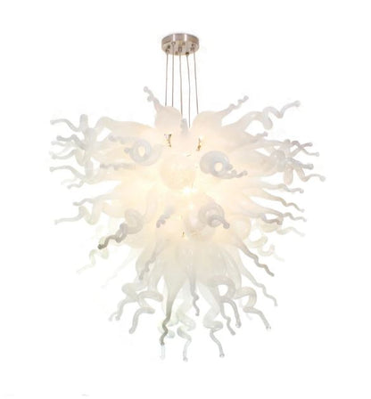 Mouthblown Glass Chandelier