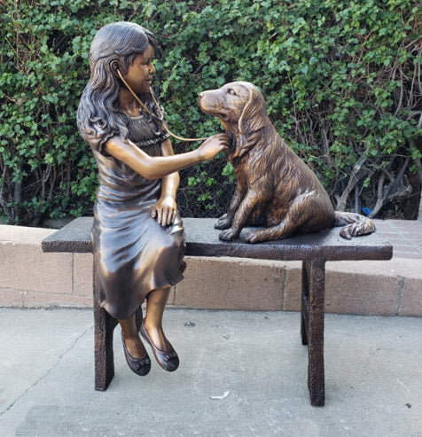 FUTURE VETERINARIAN (CAST IN BRONZE)