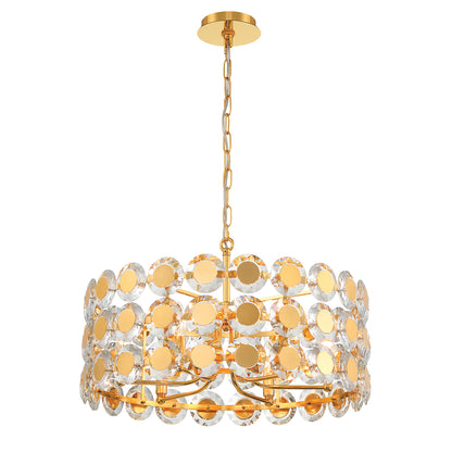 PERRENE,MED CHANDELIER 6