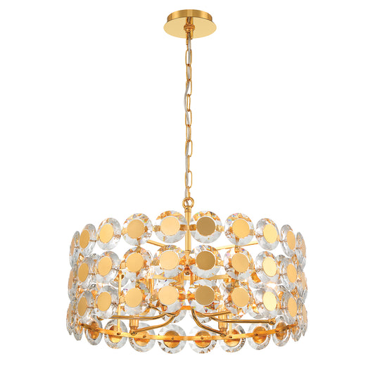 PERRENE,MED CHANDELIER 6