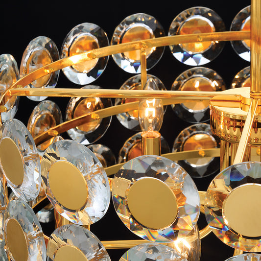 PERRENE,MED CHANDELIER 6