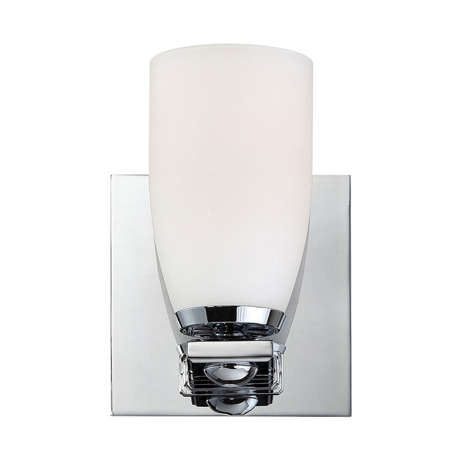 Shpere 1L bath and vanity w/ white opal glas / chrome