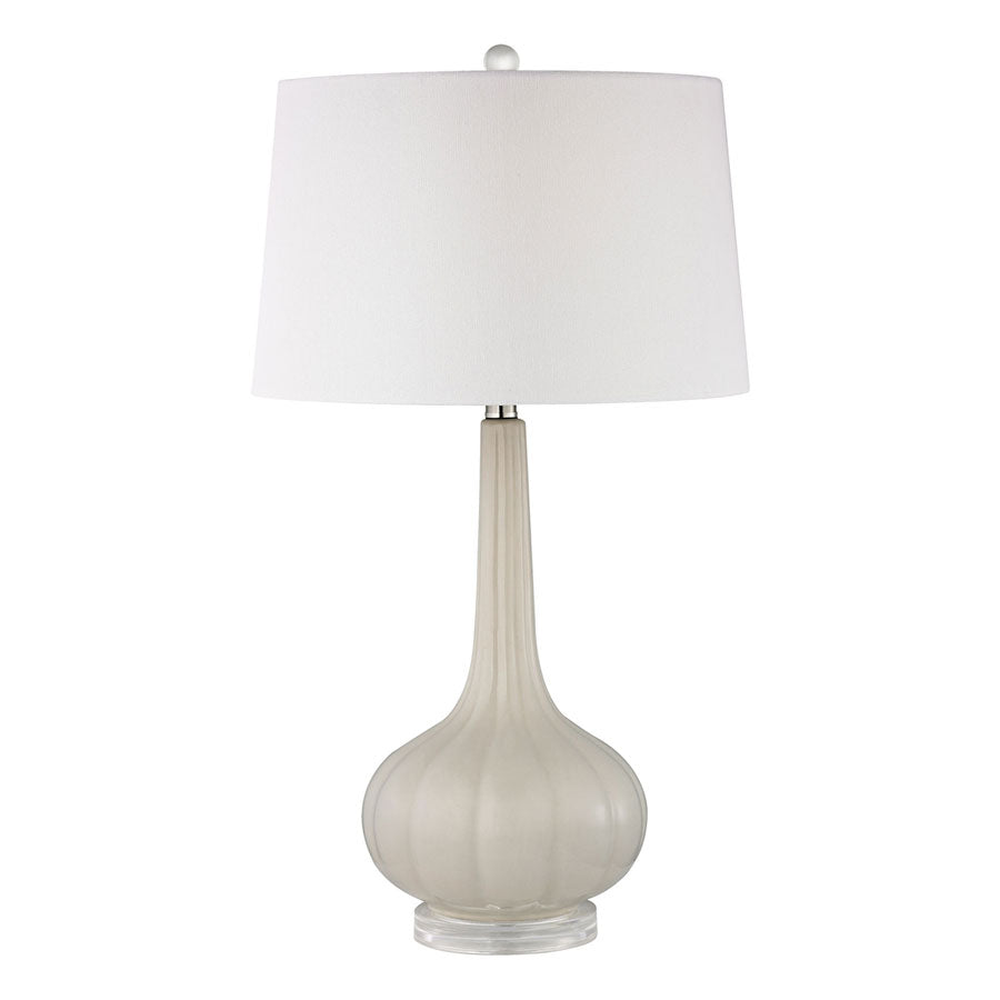 ABBEY LANE 30' TABLE LAMP ON ACRYLIC BASE