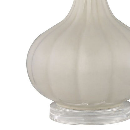 ABBEY LANE 30' TABLE LAMP ON ACRYLIC BASE