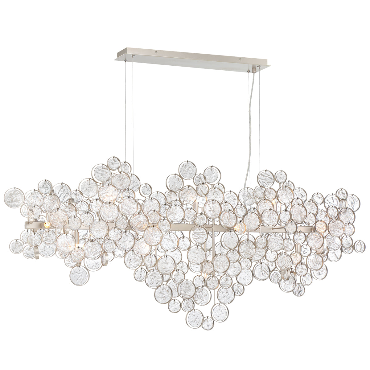 TRENTOSHARE  15-LIGHT LINEAR CHANDELIER