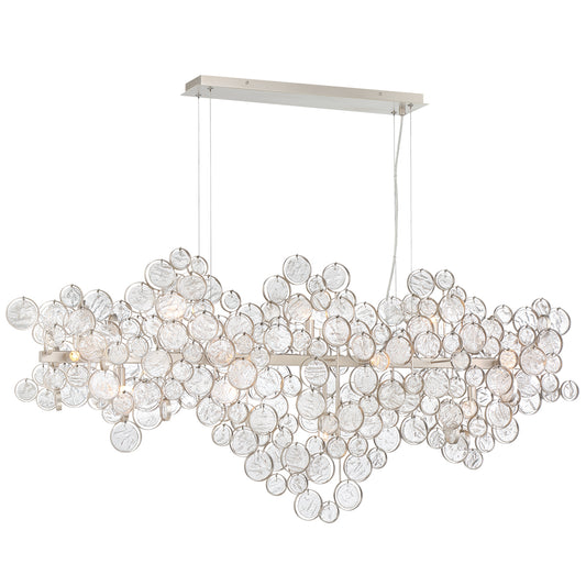 TRENTOSHARE  15-LIGHT LINEAR CHANDELIER