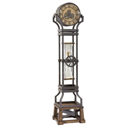 Hour Glass Floor Clock