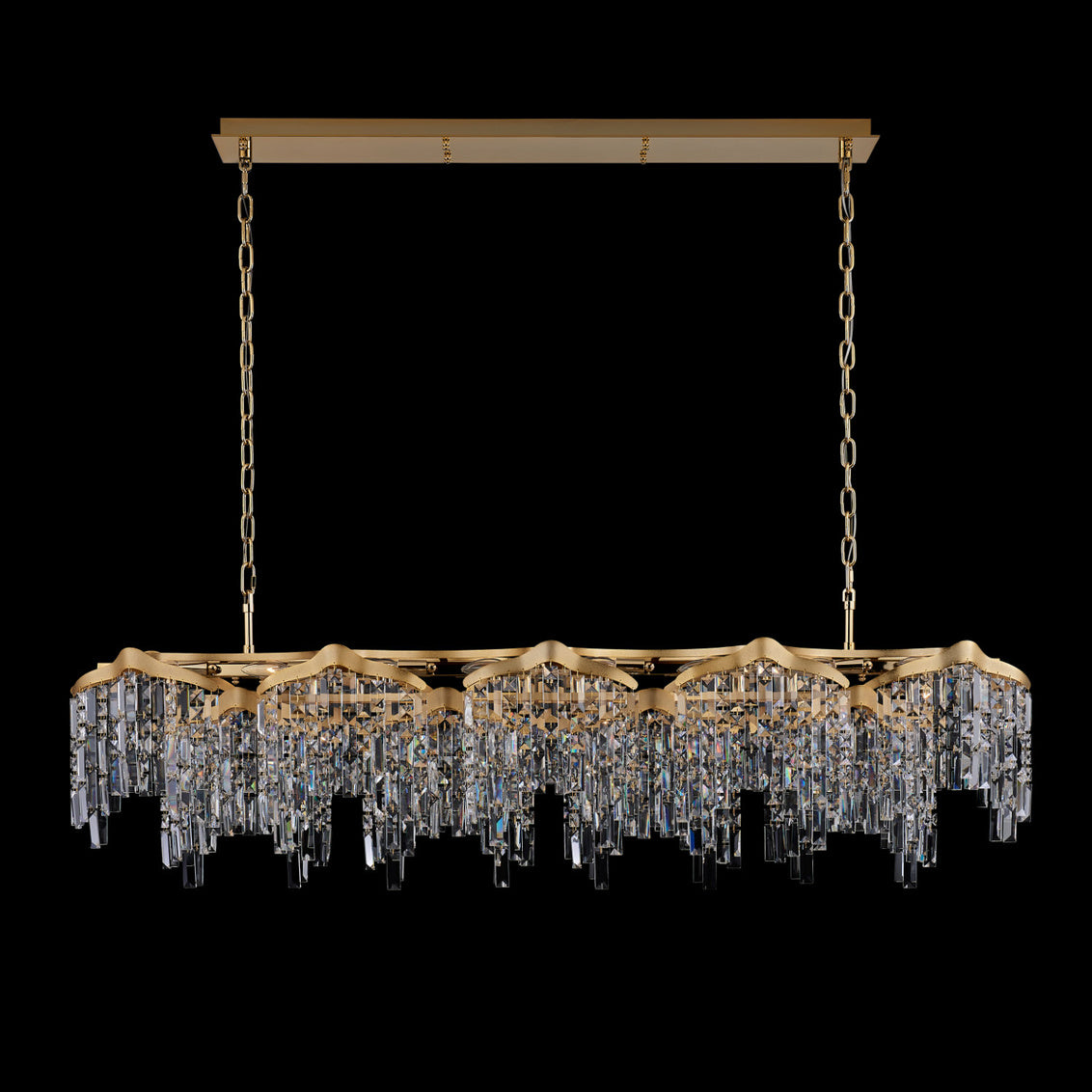 CRYSTAL LINEAR ISLAND LIGHT