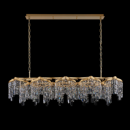 CRYSTAL LINEAR ISLAND LIGHT