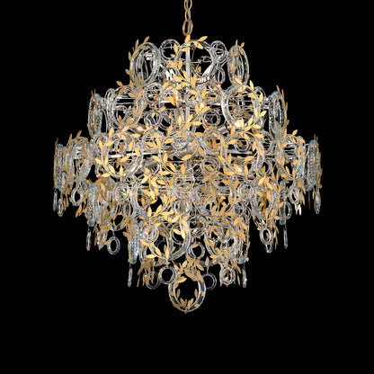 CONCETTA 8 LIGHT CHANDELIER IN HEIRLOOM FINISH RADIANCE CRYSTAL