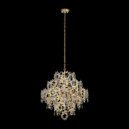 CONCETTA 8 LIGHT CHANDELIER IN HEIRLOOM FINISH RADIANCE CRYSTAL