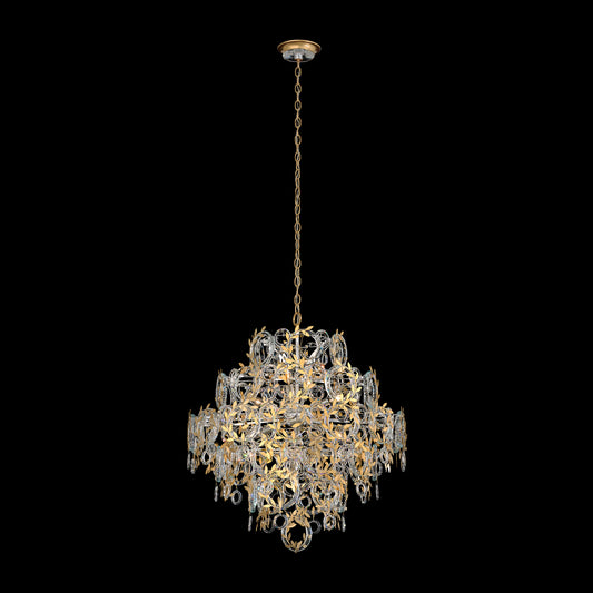 CONCETTA 8 LIGHT CHANDELIER IN HEIRLOOM FINISH RADIANCE CRYSTAL
