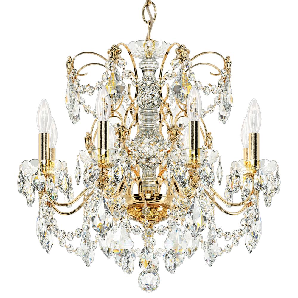 Century 8 Lt Heritage Crystal Chandelier