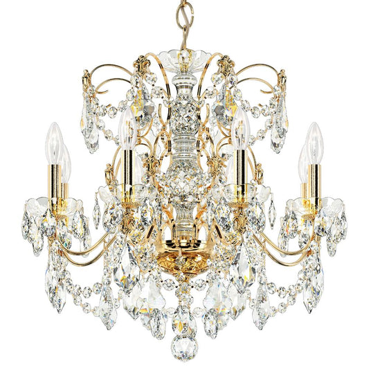 Century 8 Lt Heritage Crystal Chandelier