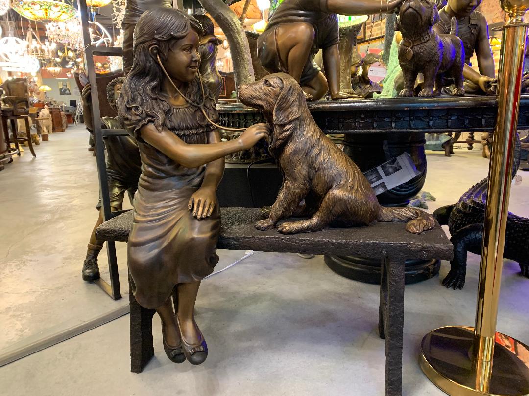 FUTURE VETERINARIAN (CAST IN BRONZE)