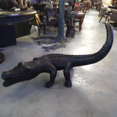 ALLIGATOR FOUNTAIN  (BRONZE) 