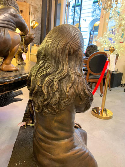 FUTURE VETERINARIAN (CAST IN BRONZE)