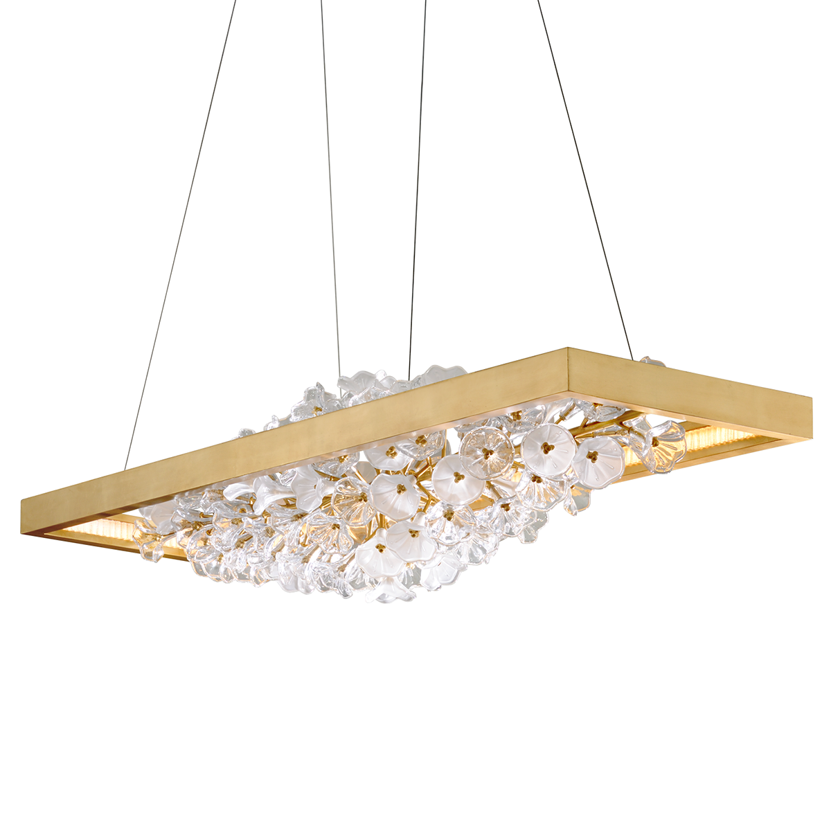 Jasmine Linear Chandelier | Fischer Gambino